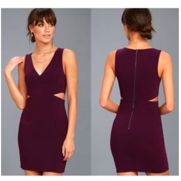 Lulu's Purple Midi Dress - Picture 1 of 8